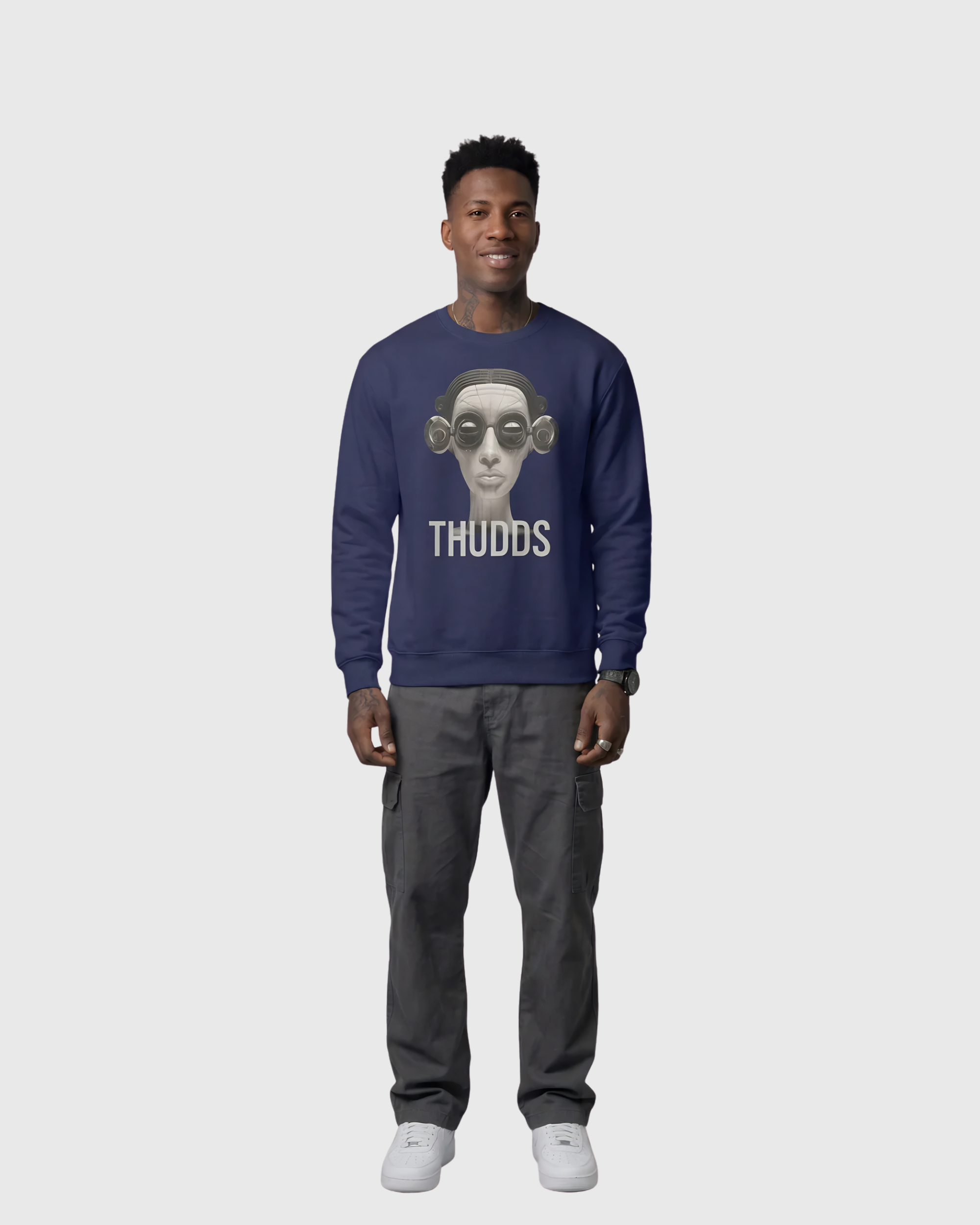 Cyber Visage Heavyweight Sweatshirt