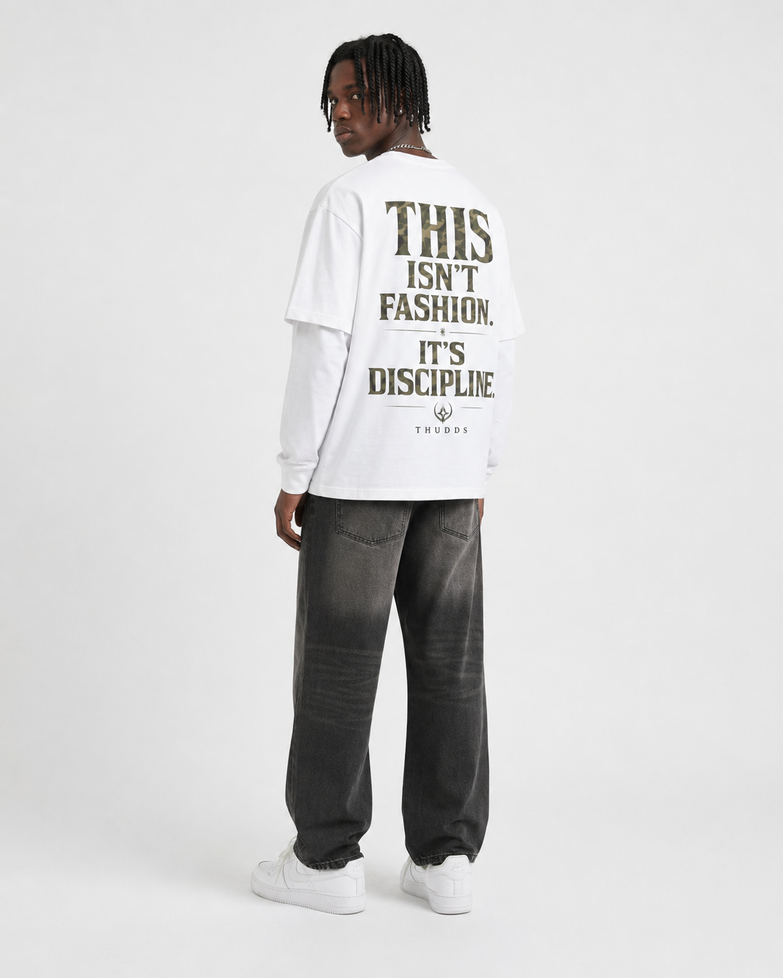 Discipline Layered Sweatshirt