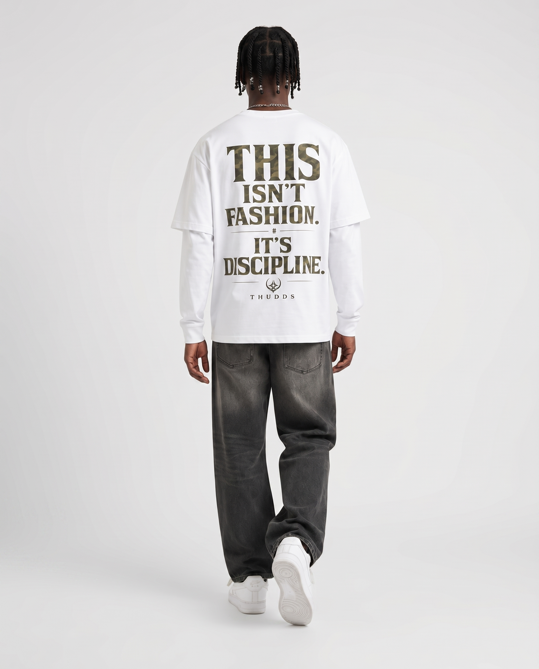 Discipline Layered Sweatshirt