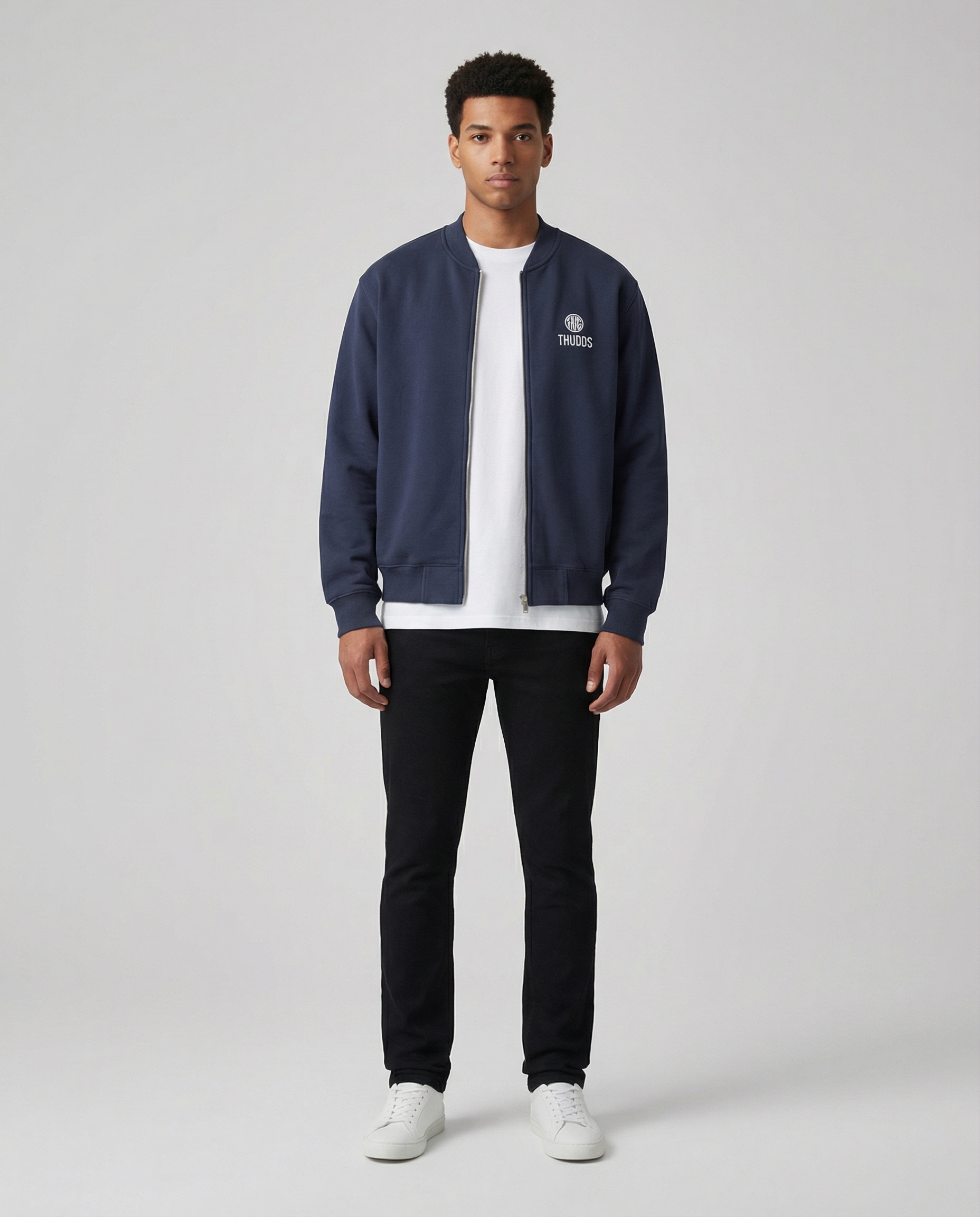 THUDDS ZIP-UP FLEECED JACKET