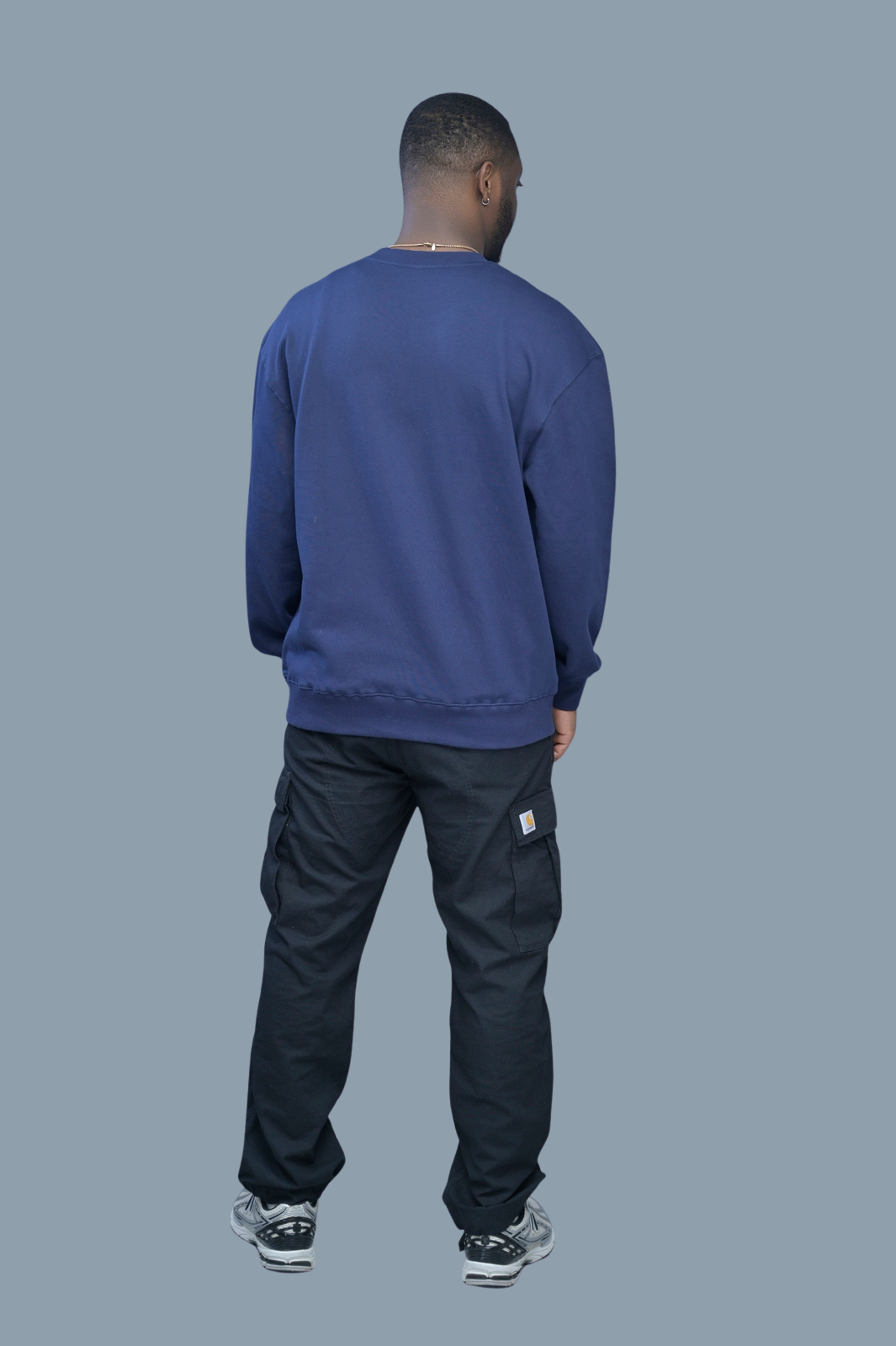 Cyber Visage Oversized Sweatshirt