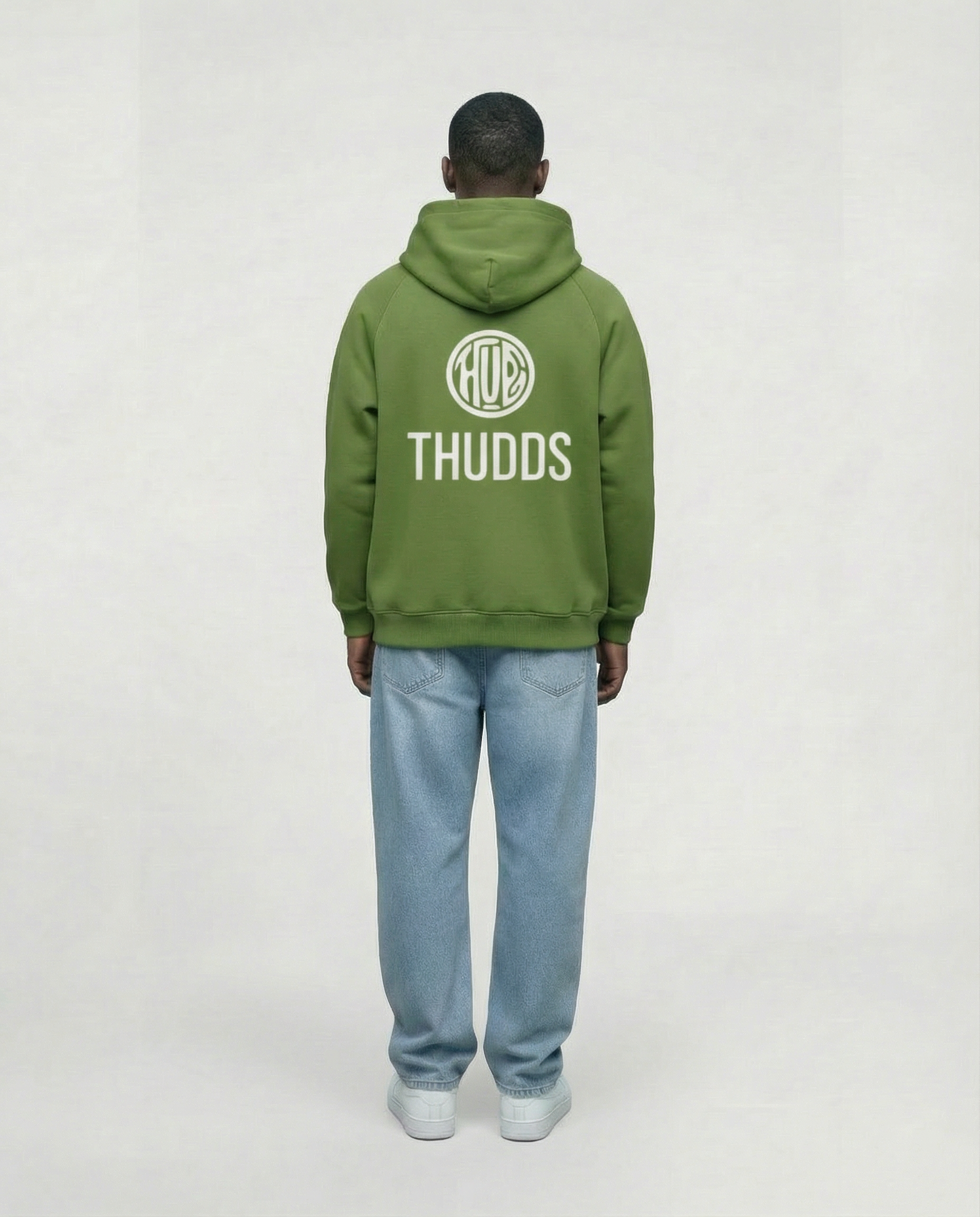 CRESTMARK HEAVYWEIGHT HOOD- GREEN