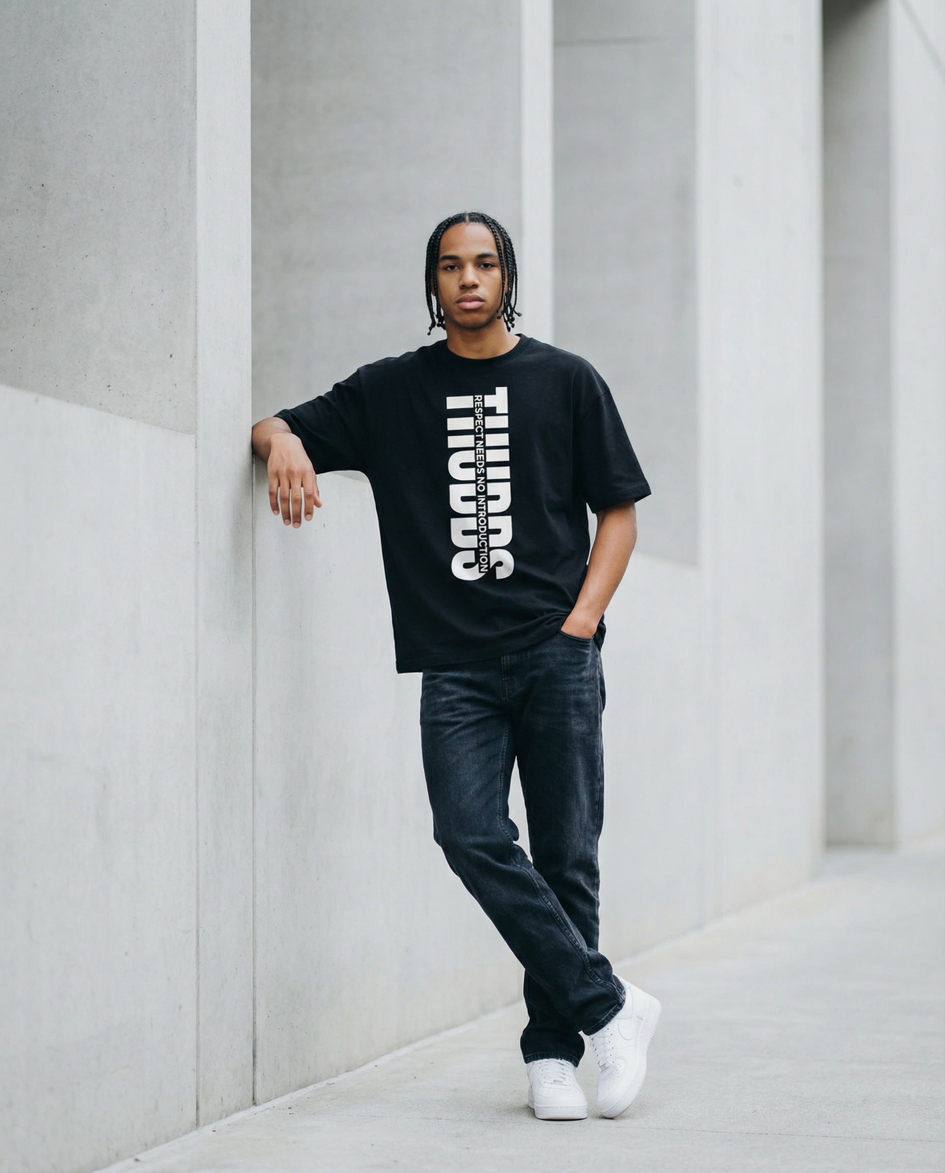 RNNI Heavyweight Tee – Black