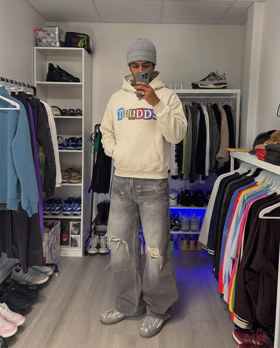 ARRIVAL HEAVYWEIGHT HOOD - APRICOT