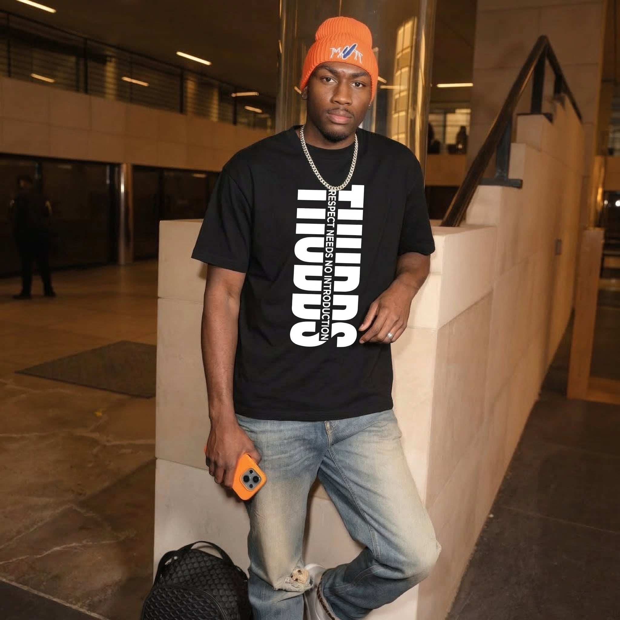 RNNI Heavyweight Tee – Black