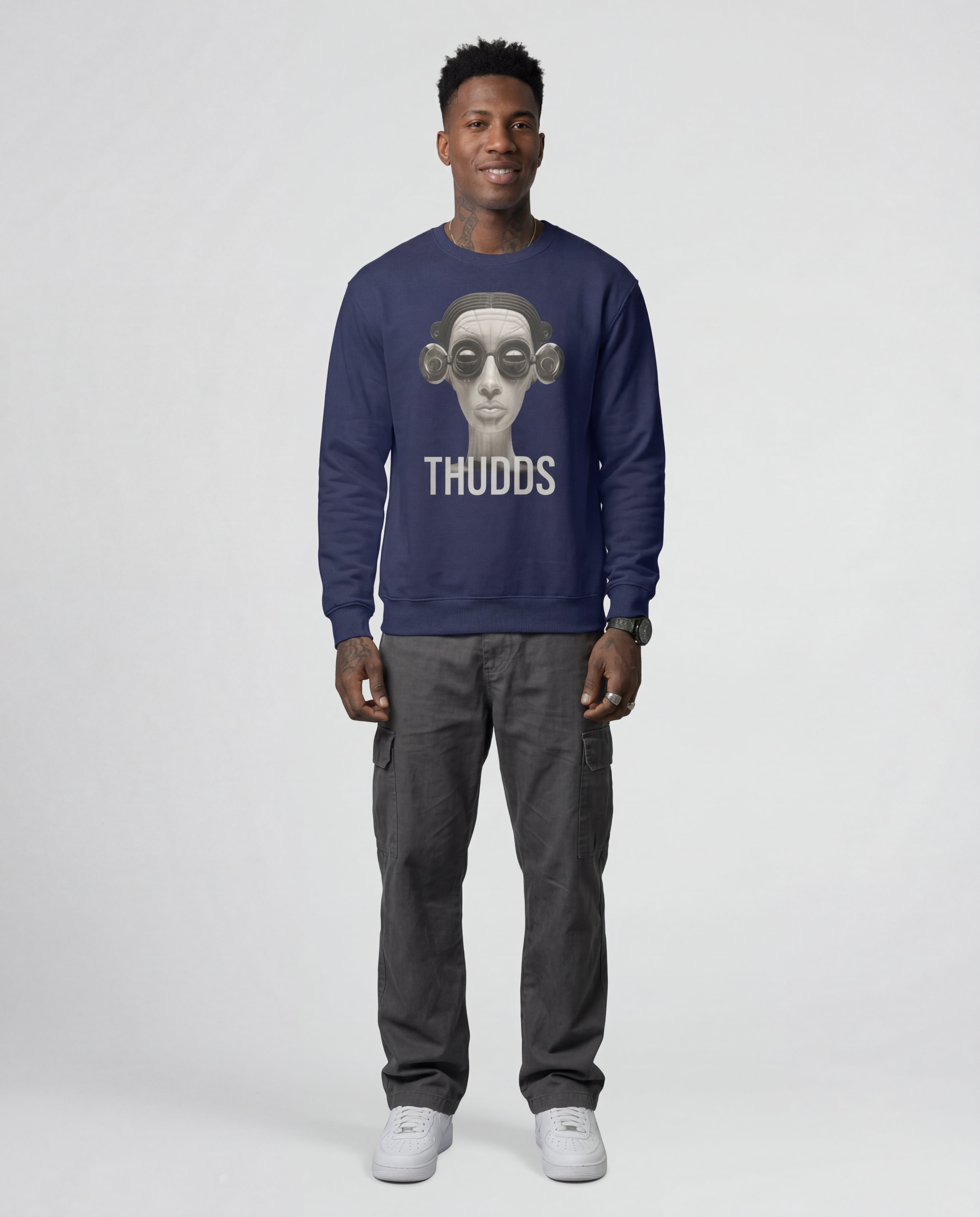 CYBER VISAGE HEAVYWEIGHT SWEATSHIRT