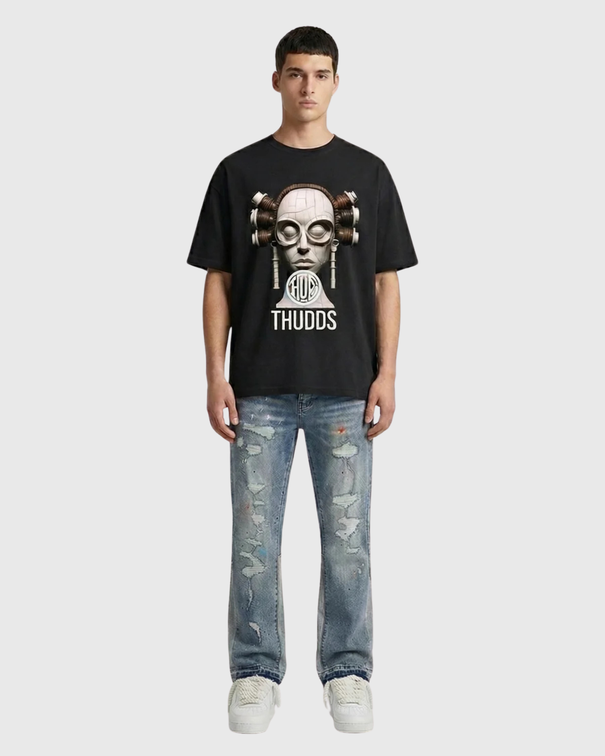 Cipher Heavyweight Tee – Black