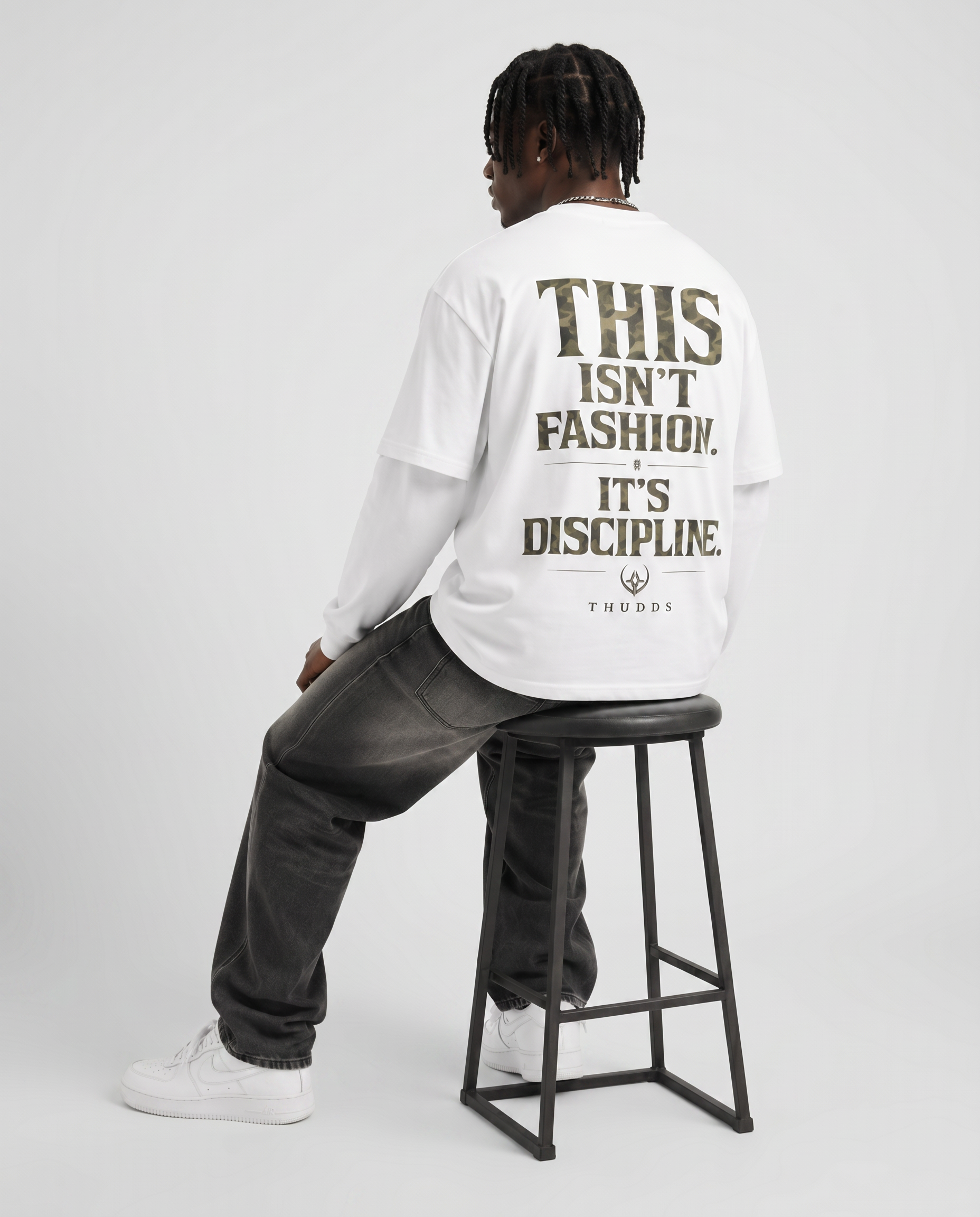 Discipline Layered Sweatshirt