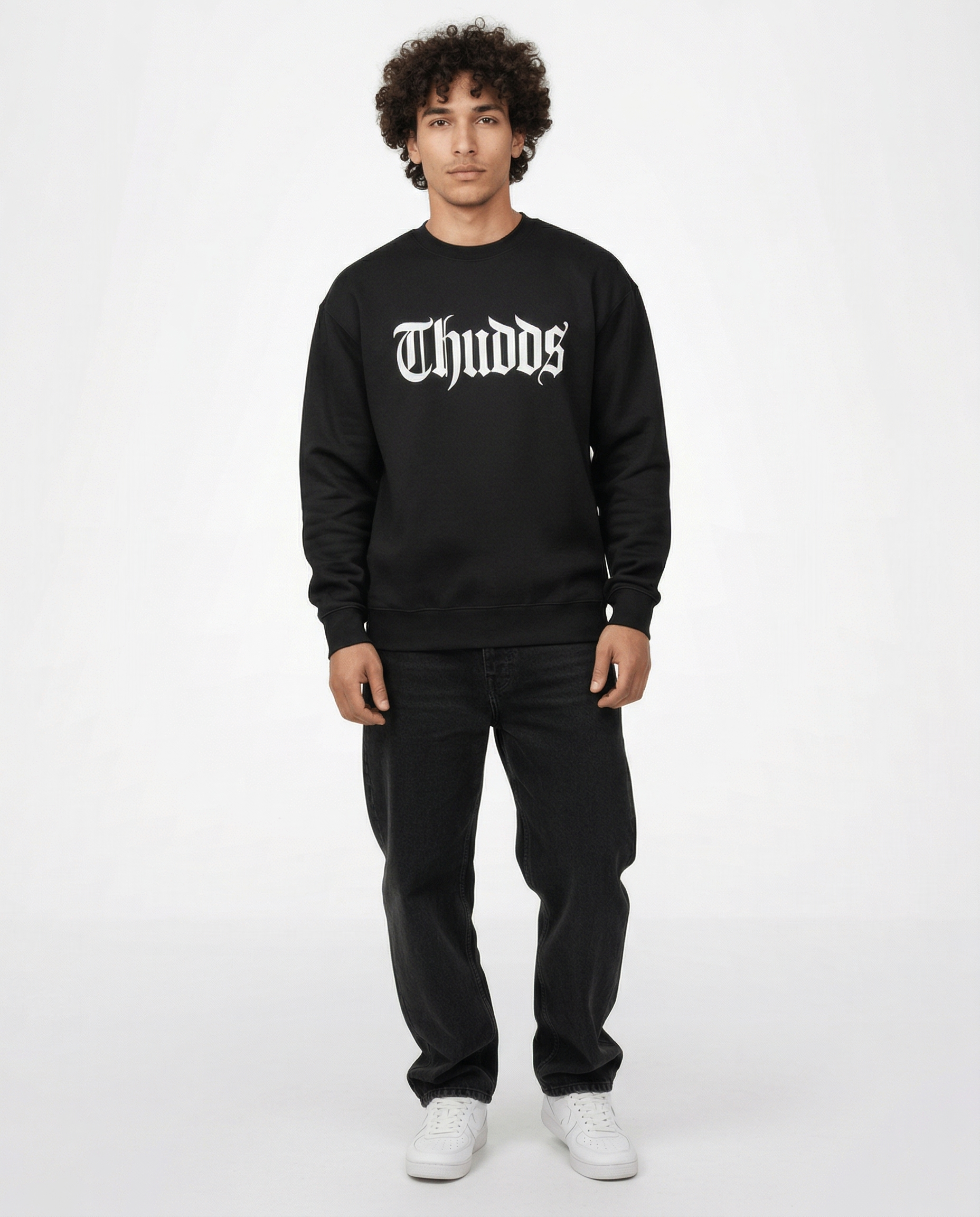 PRESTIGE HEAVYWEIGHT SWEATSHIRT- BLACK