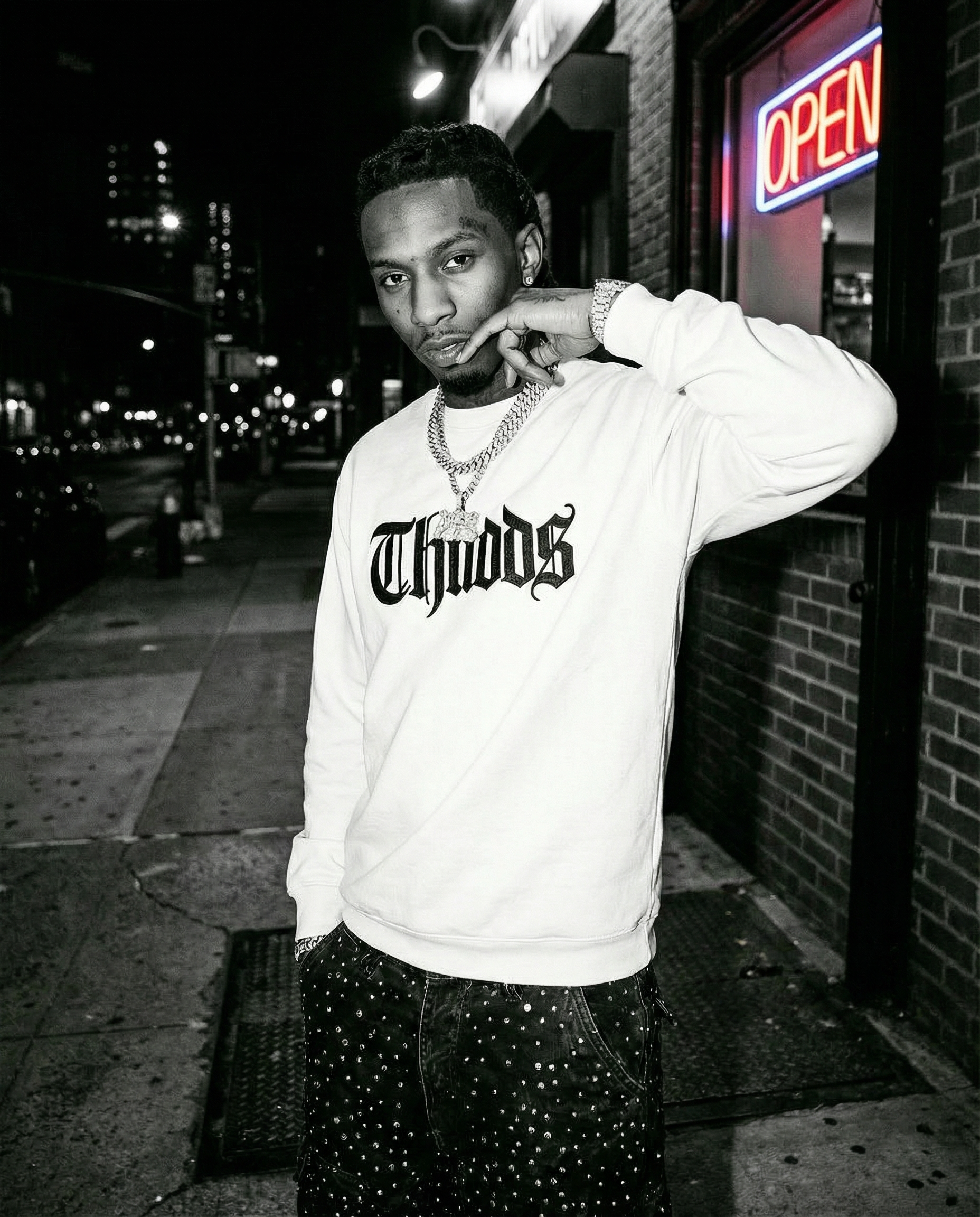 Prestige Heavyweight Sweatshirt – White