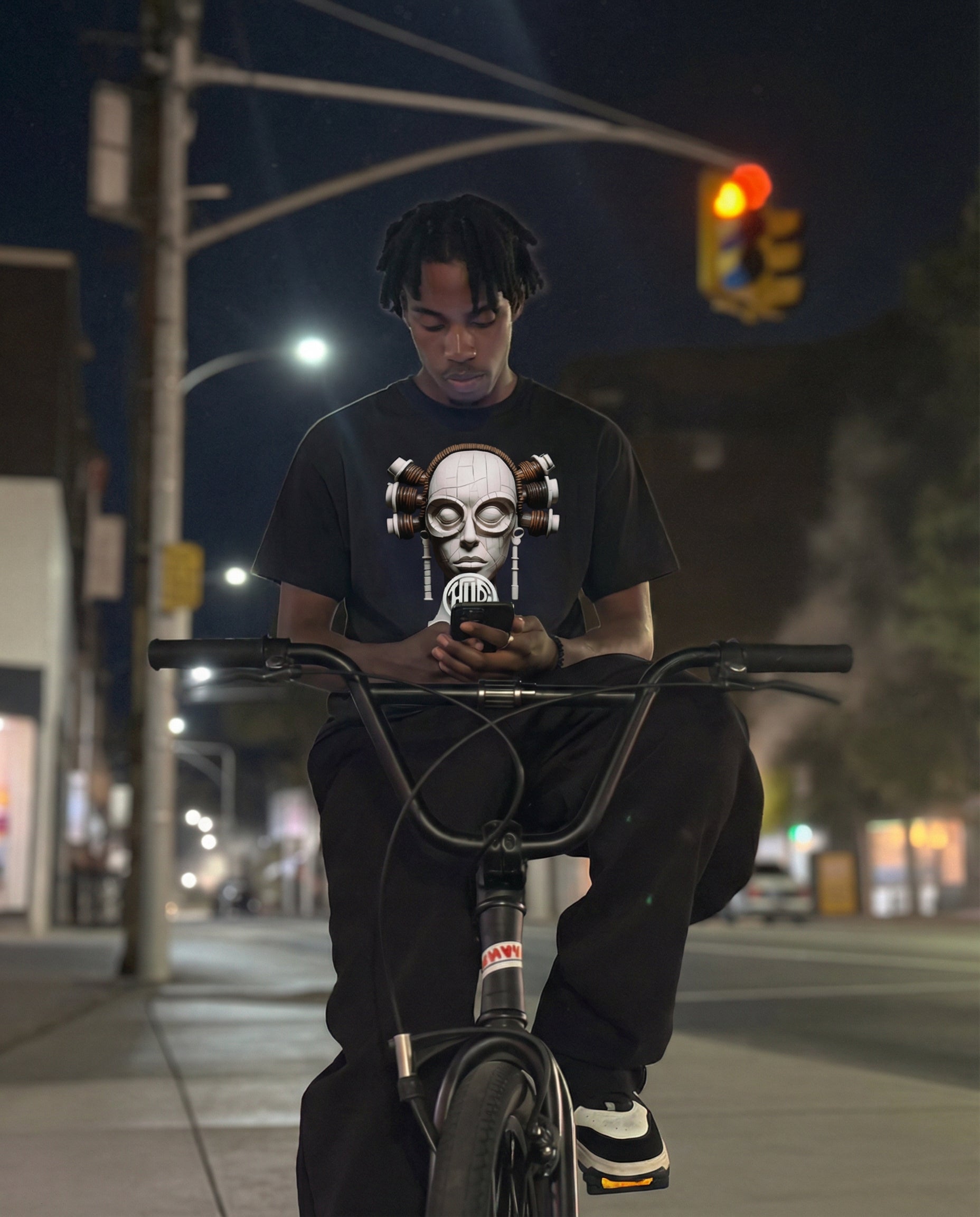 Cipher Heavyweight Tee – Black