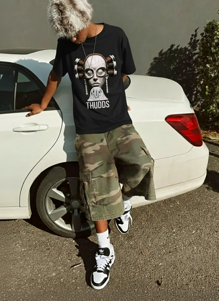 Cipher Heavyweight Tee – Black
