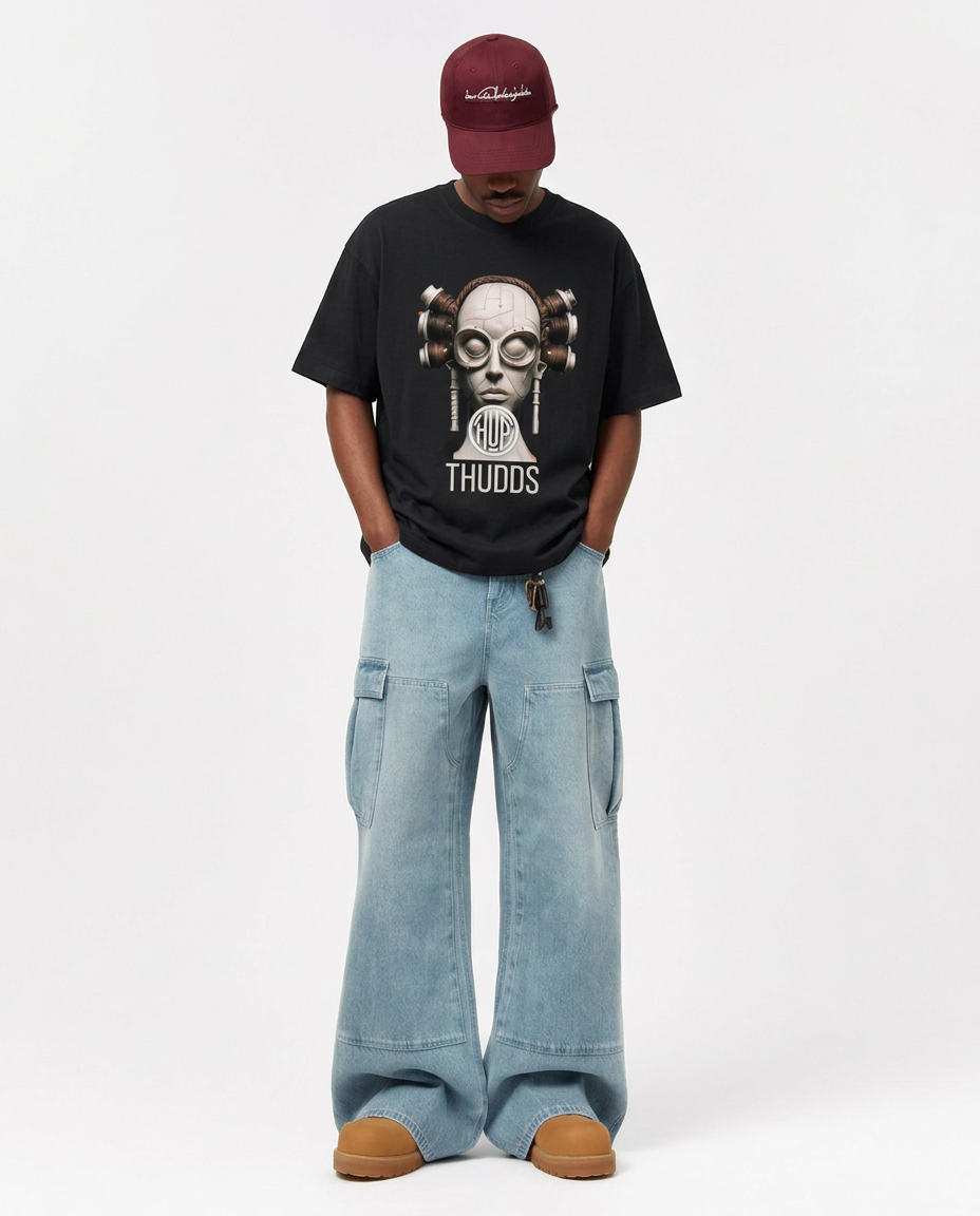 Cipher Heavyweight Tee – Black