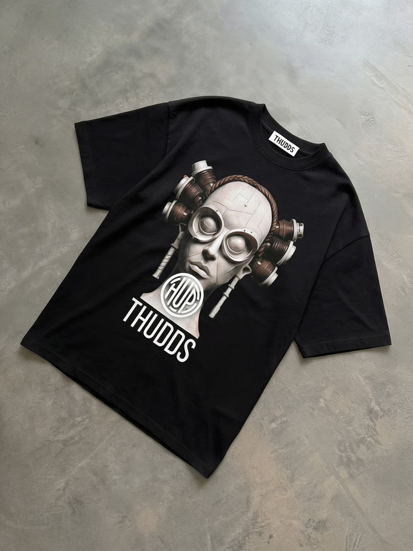 Cipher Heavyweight Tee – Black