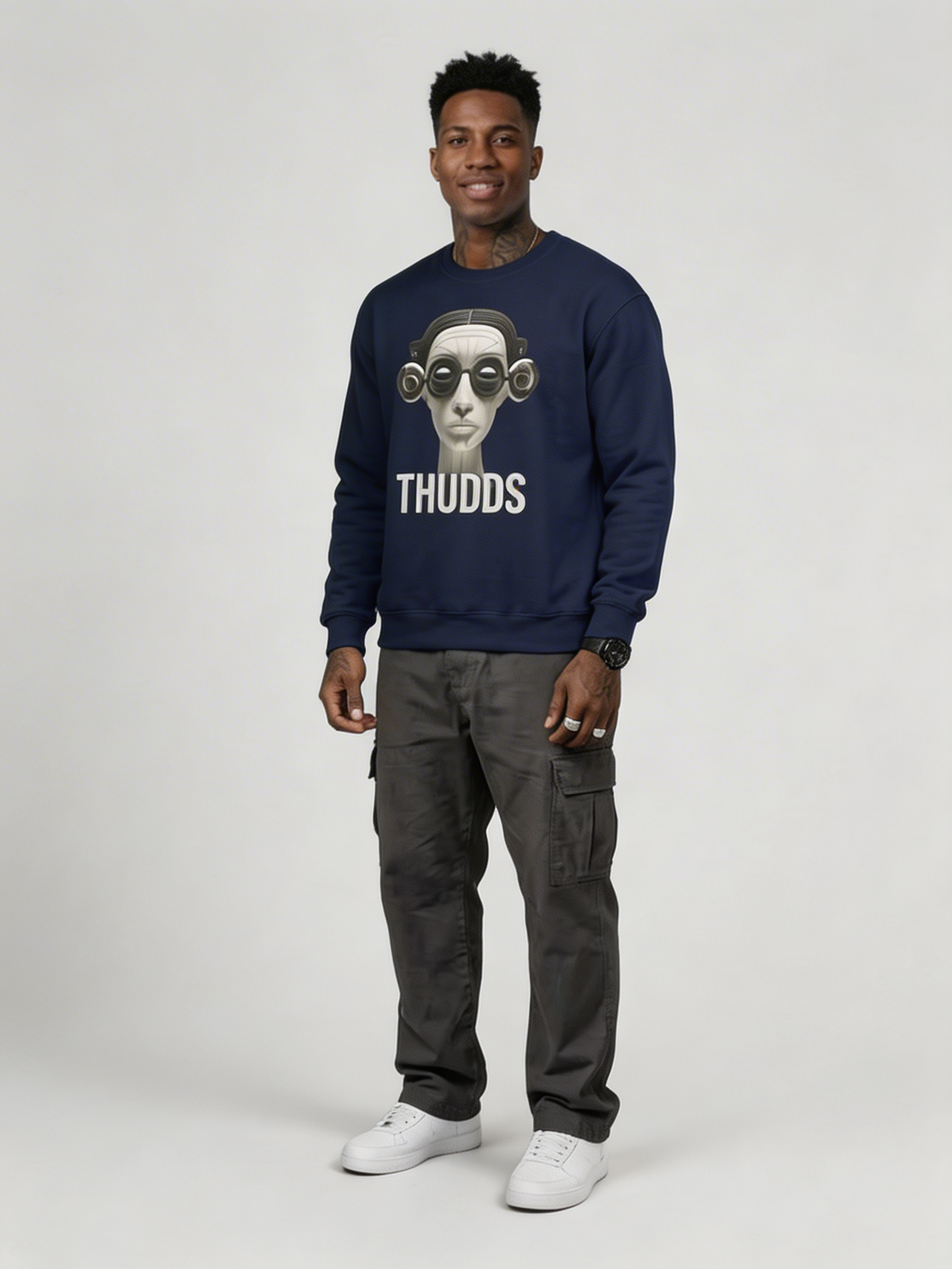 Cyber Visage Heavyweight Sweatshirt